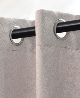 Modern Solid Room Darkening Grommet Top Curtains, 52" x 120" (Set of 2)