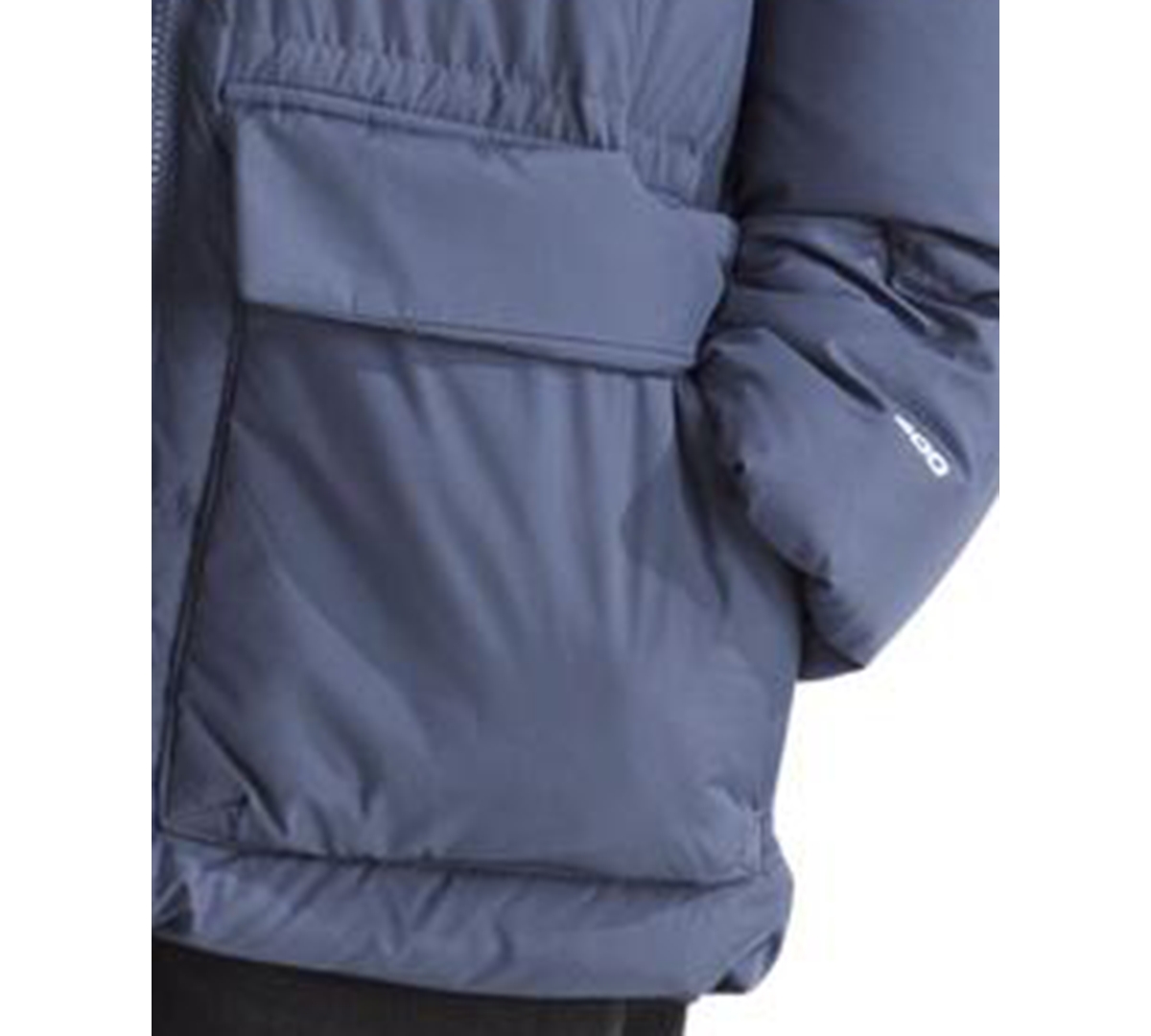 The North Face Big Boys North Down Fleece-lined Short Parka Jacket In Blue