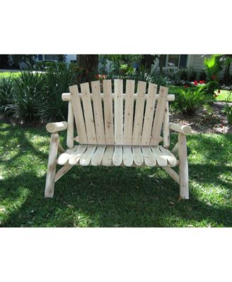 Cedar Log 4ft Love Seat