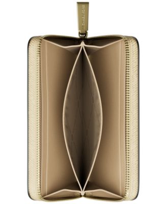 Michael Kors Women's Boxed Jet Set Small Zip Around Card Case