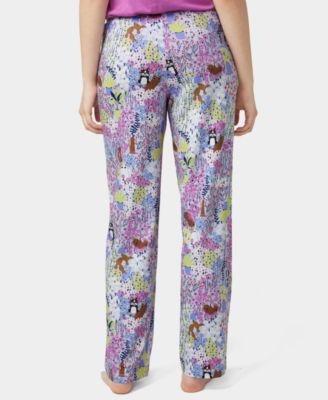 Women's Printed Long Pajama Pants
