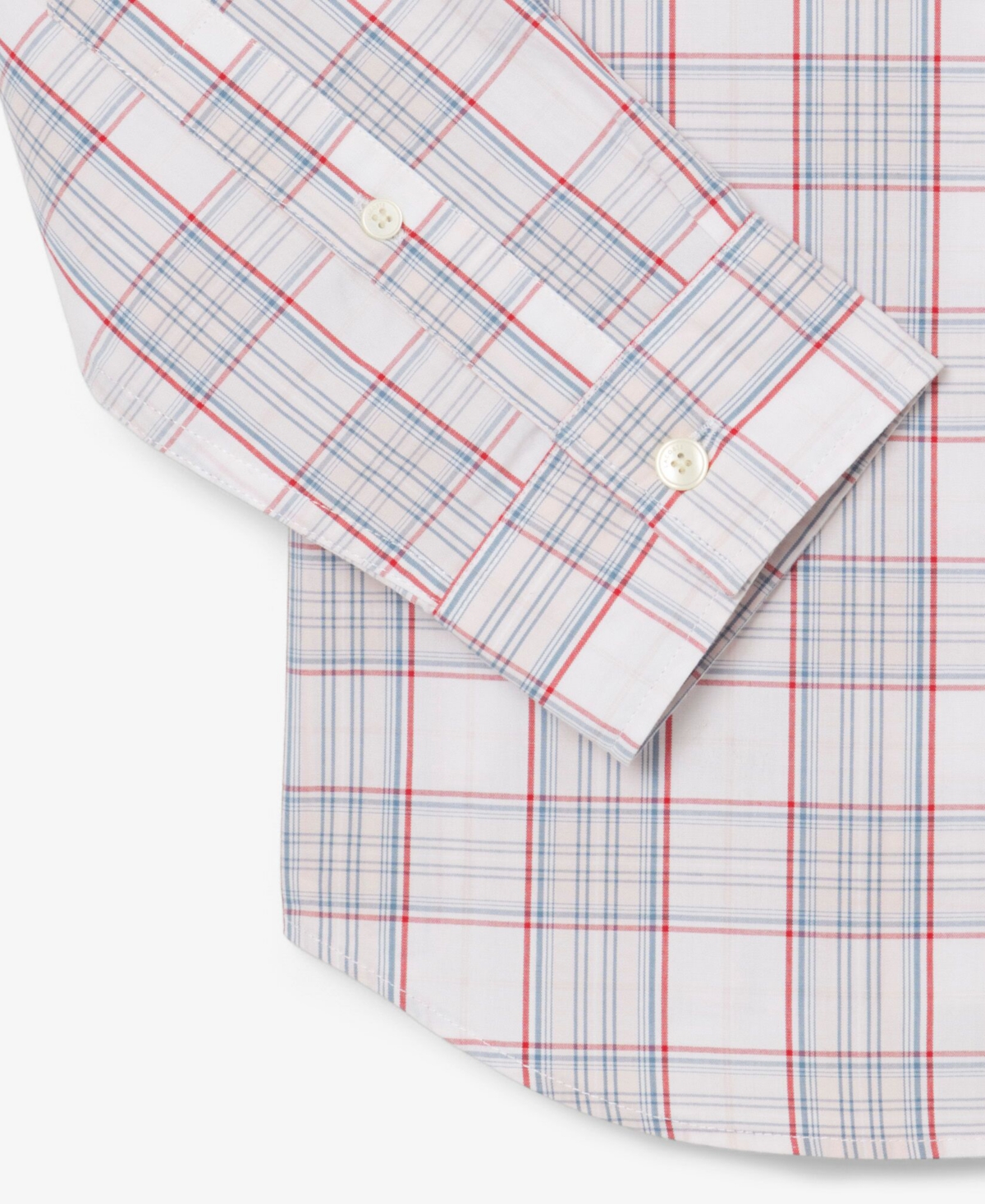 Lacoste Men's Slim Fit Stretch Plaid Shirt - 16 - 41 In Multi