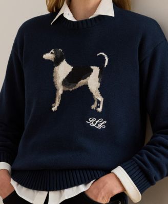Women's Cotton Dog  Sweater