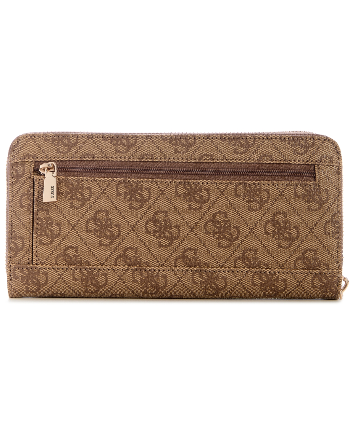 Guess Women's Laurel Ii Large Zip Around Wallet In Brown