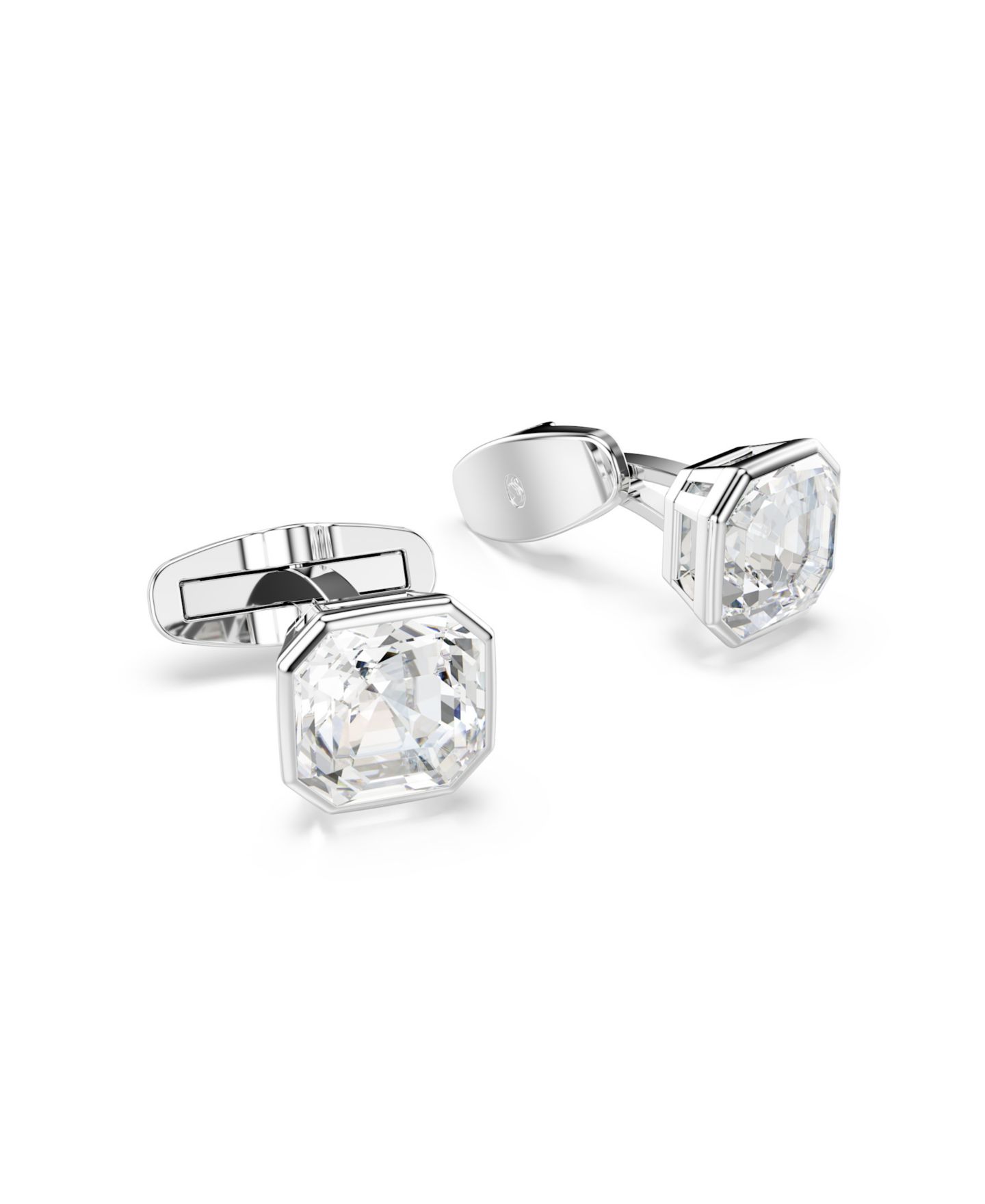 Мужские запонки Swarovski Millenia Rhodium Plated Cufflinks — фото 3