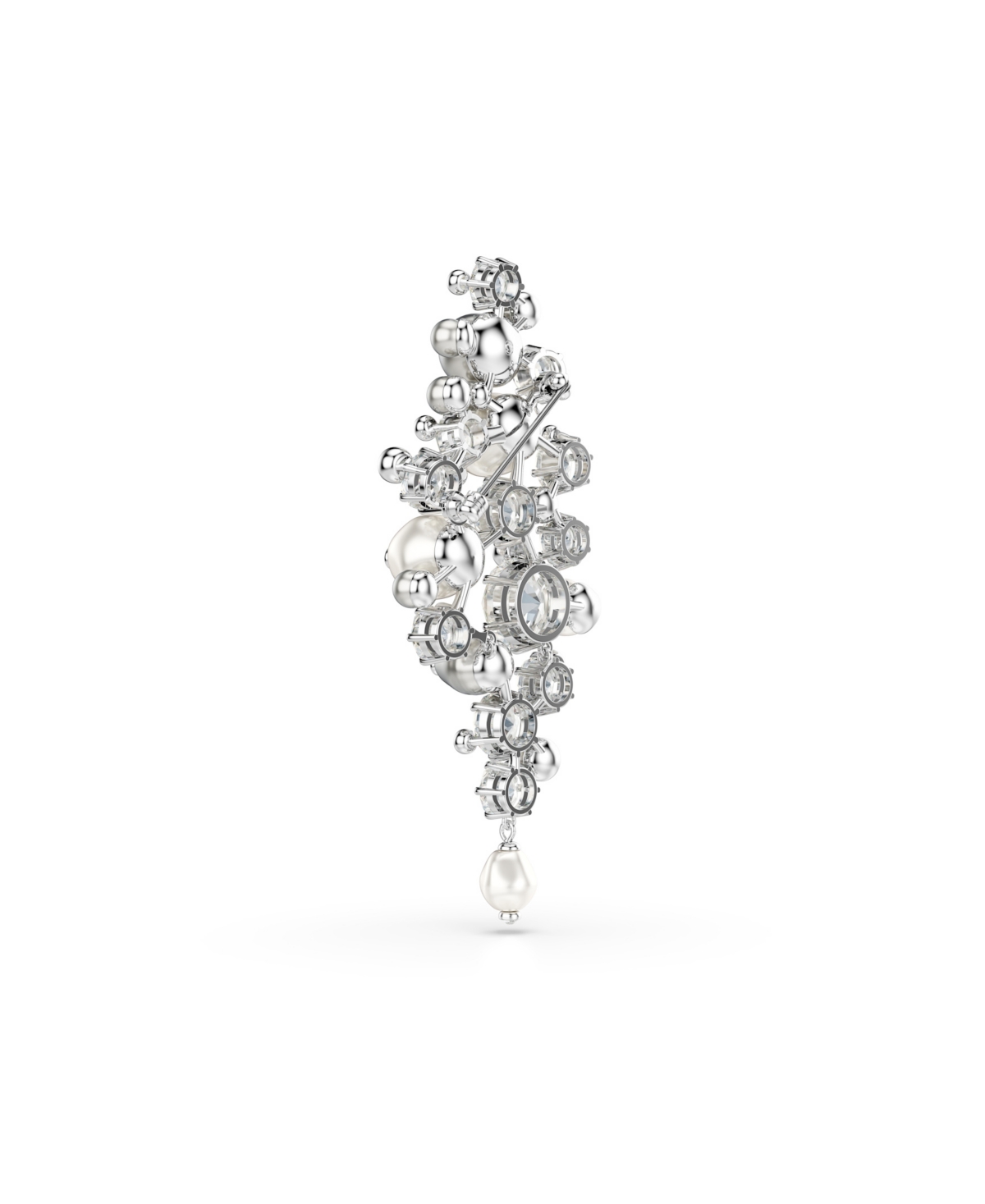 Swarovski Constella Rhodium Plated Brooch