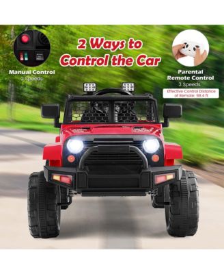 12V Kids Ride On Truck Car Electric Vehicle Remote with Music & Light