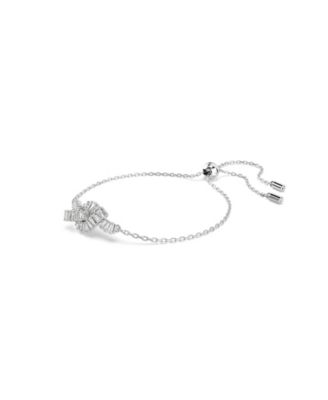 Swaroski Matrix  Rhodium Plated Bracelet