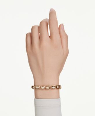Swaroski Millenia Gold-Tone Plated Tennis Bracelet