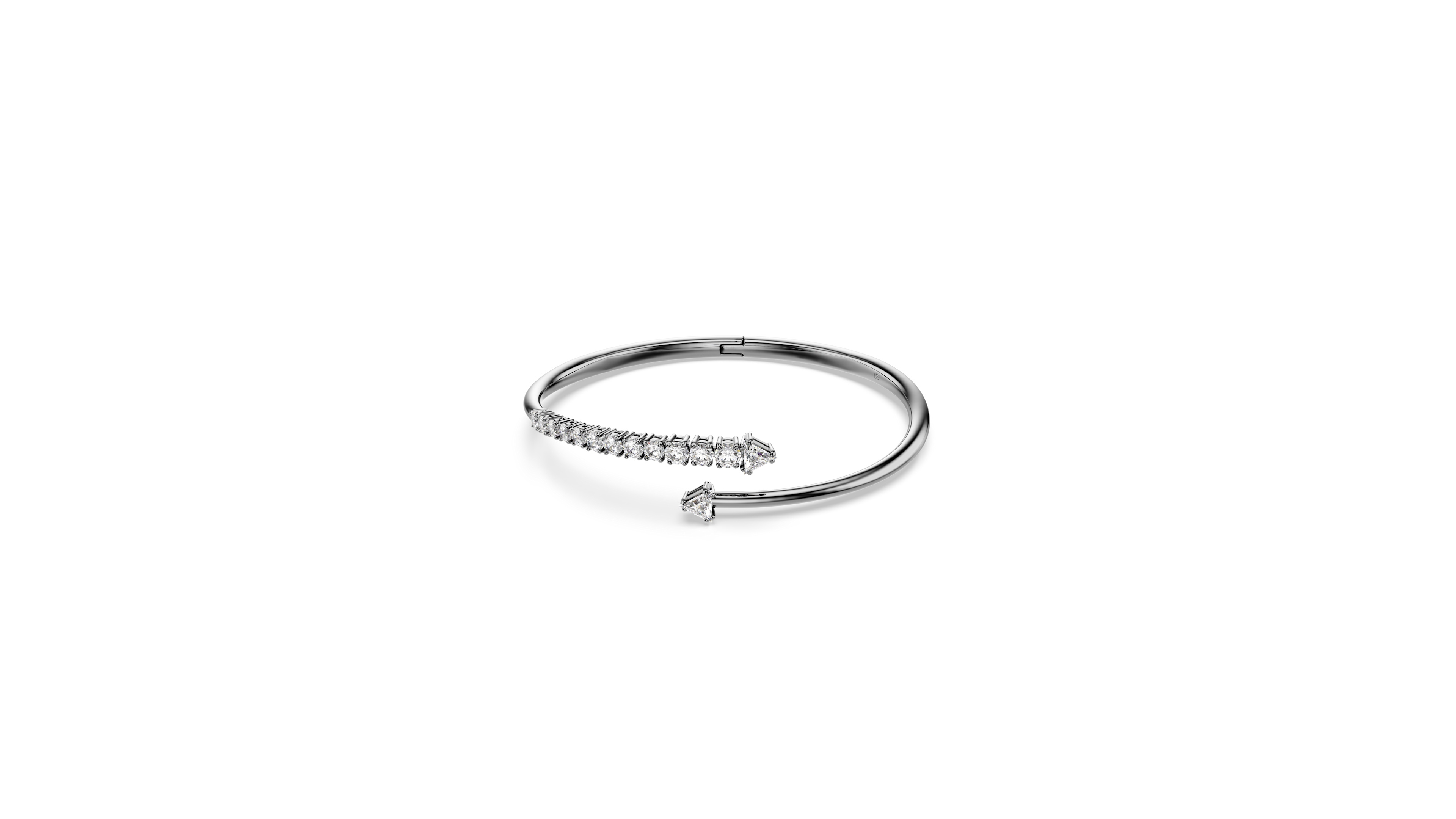 Swaroski Sublima Ruthenium Plated Bangle