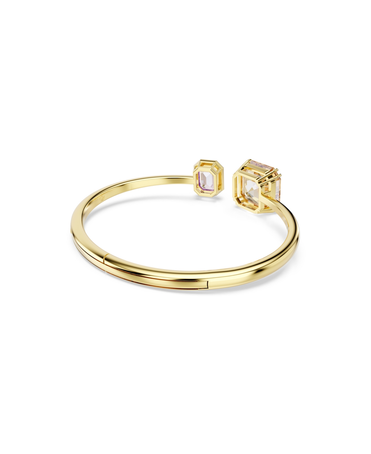 Swarovski Swaroski Millenia Gold-tone Plated Bangle In Gold