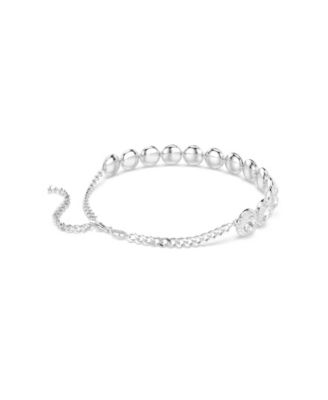 Una Angelic Rhodium Plated Choker Necklace