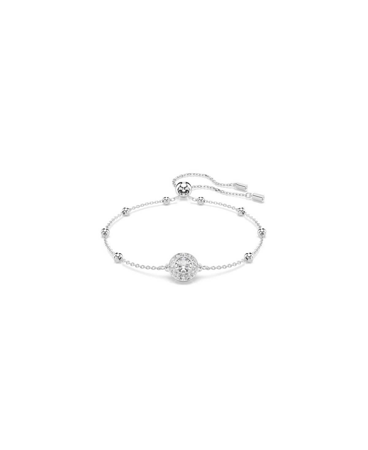 Swarovski Swaroski Una Angelic Rhodium Plated Bracelet
