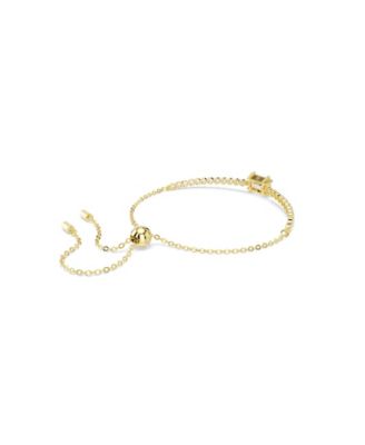 Swaroski Matrix Metal-tone Plated Tennis Bracelet