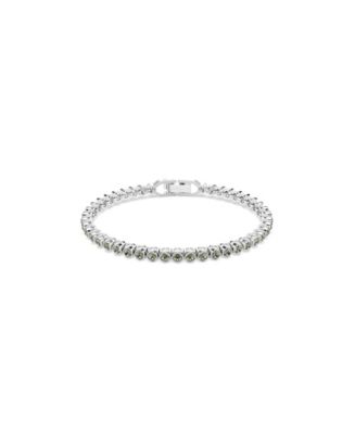 Swaroski Imber Emily Rhodium Plated Tennis Bracelet - Macy's
