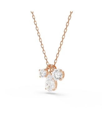 Mesmera Rose Gold-Tone Plated Pendant Necklace