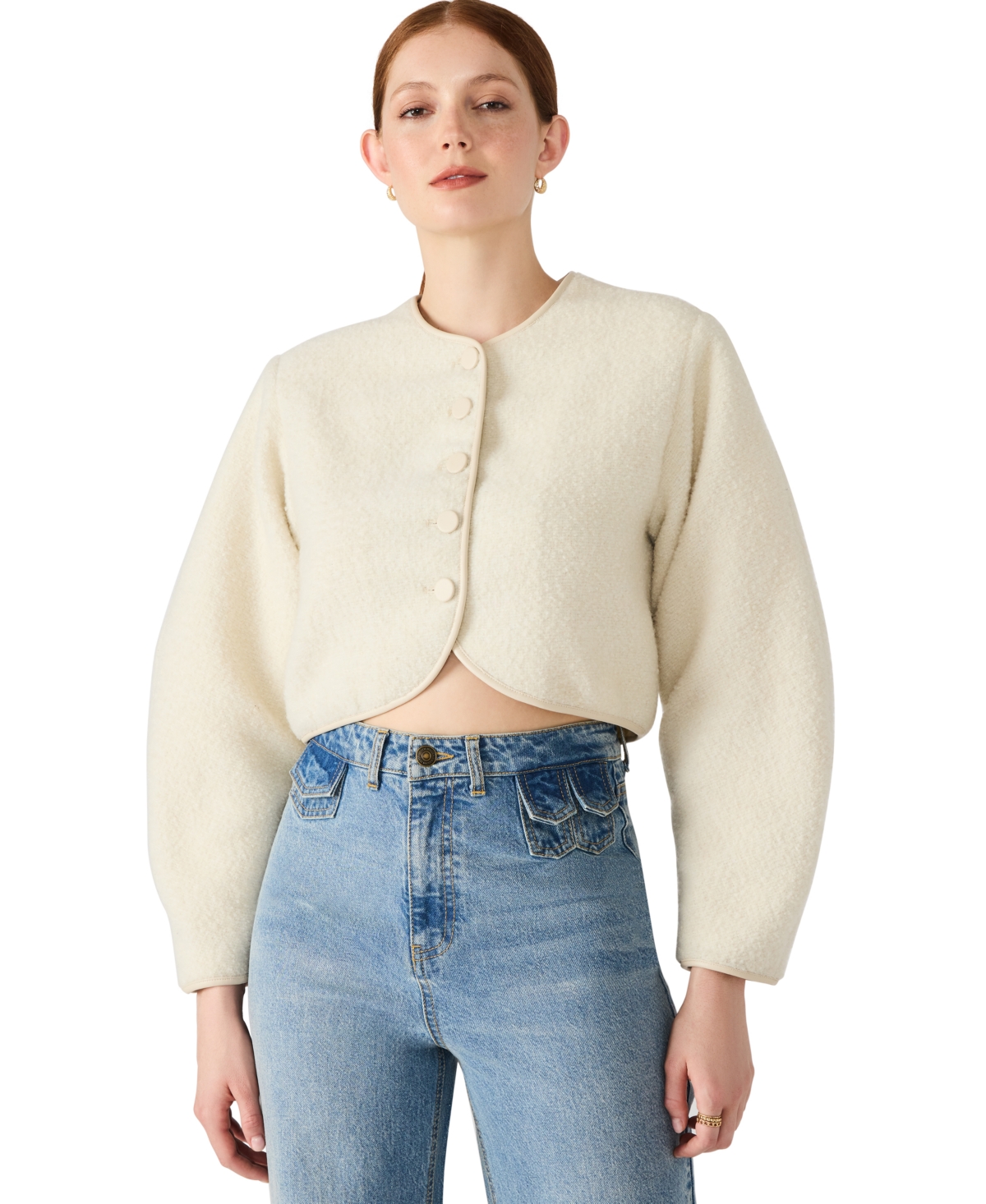 Steve Madden Women's Emili Long Sleeve Jacket