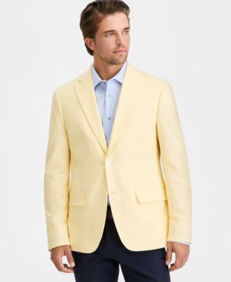 Men's Modern-Fit Linen Blend Blazer