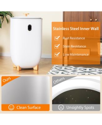 35L Large Home Towel Warmer Dryer Bucket with Aromatherapy, Auto Shut-off Function