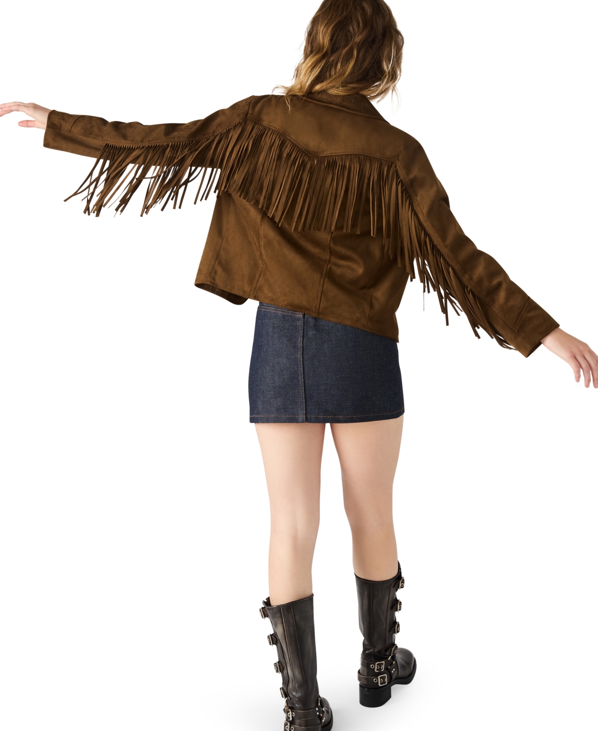 Steve Madden Dallas Jacket In Brown