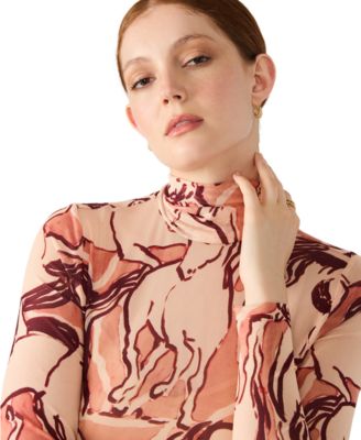 Women's Vivienne Printed Midi Dress