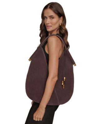 Women's Baldwin Large Suede Shoulder Bag