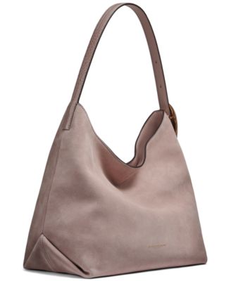 Georgette Suede Medium Bucket Bag