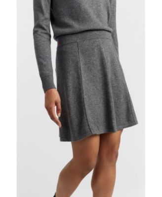 Women's Wool-Cashmere Mini Skirt