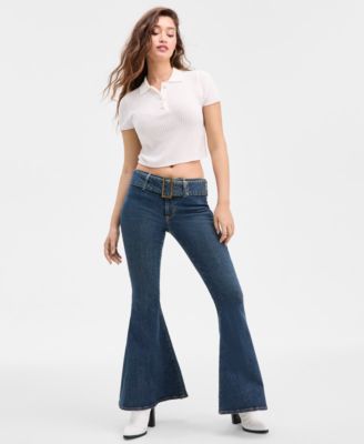 Women's Mona Chenille Polo Sweater