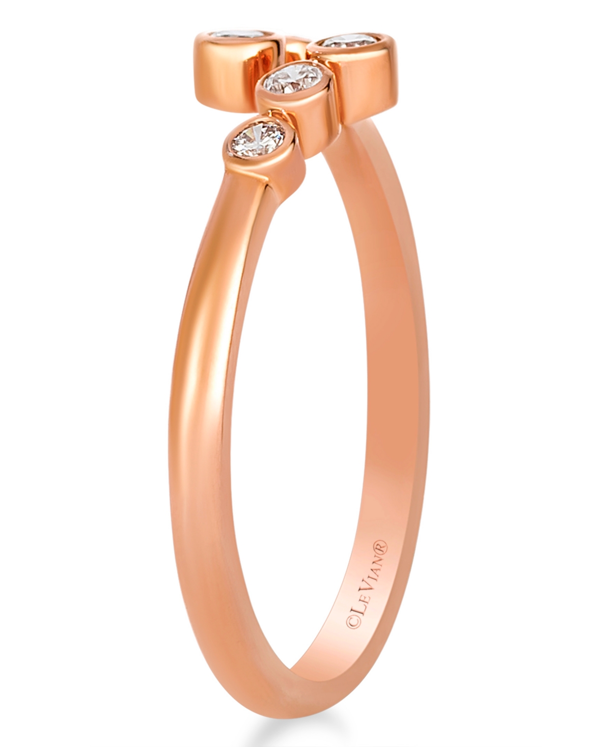Le Vian Vanilla Diamond Open Ring (0.18 Ct. T.w.) In 14k Strawberry Gold In Gold