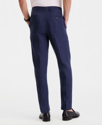 Men's Modern-Fit Linen Dress Pants