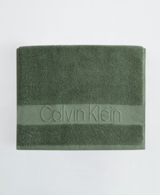 Calvin Klein - Iconic Cotton Jacquard Bath Towels