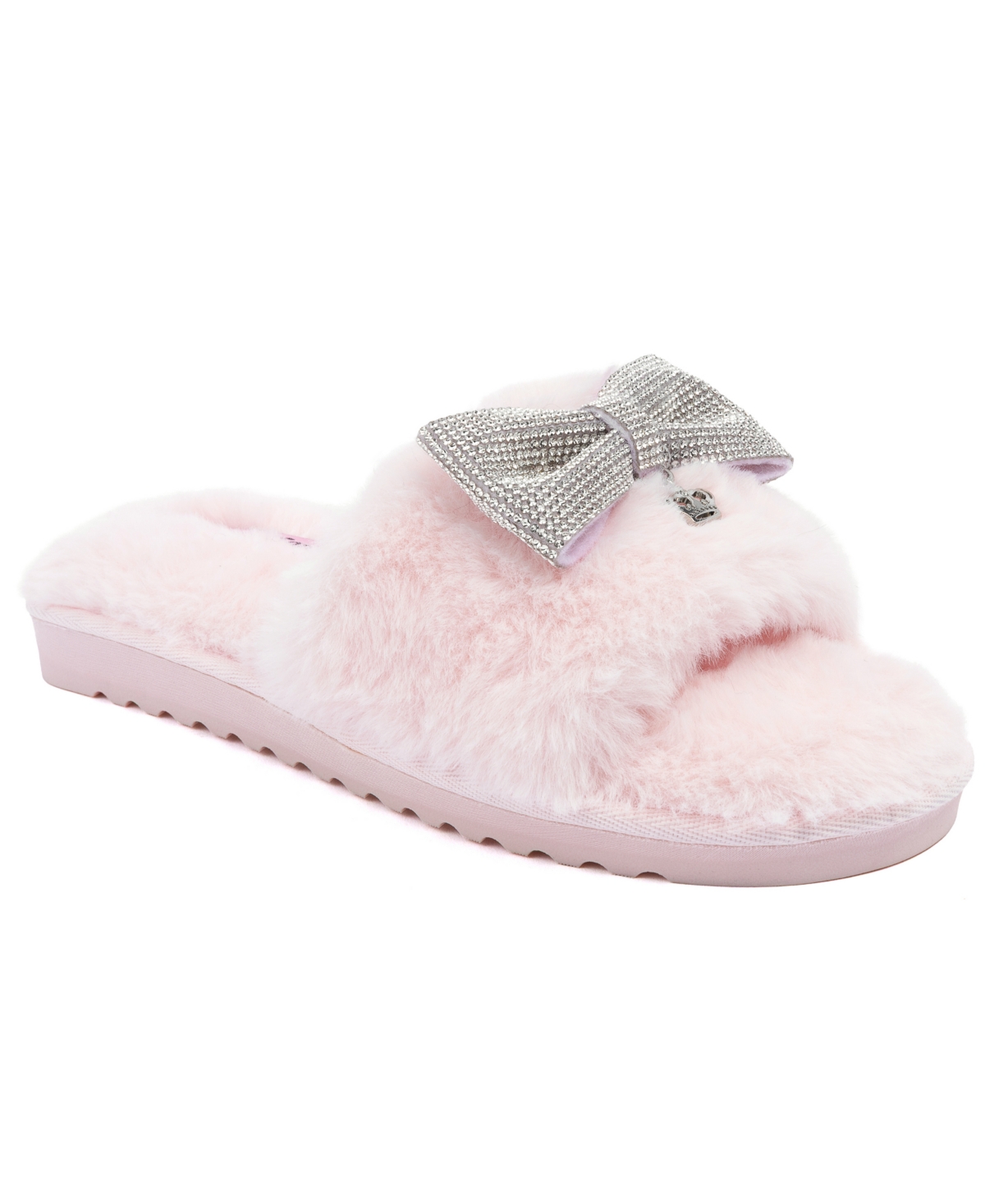 Juicy Couture Women's Hashanti Open Toe Slipper In Pink