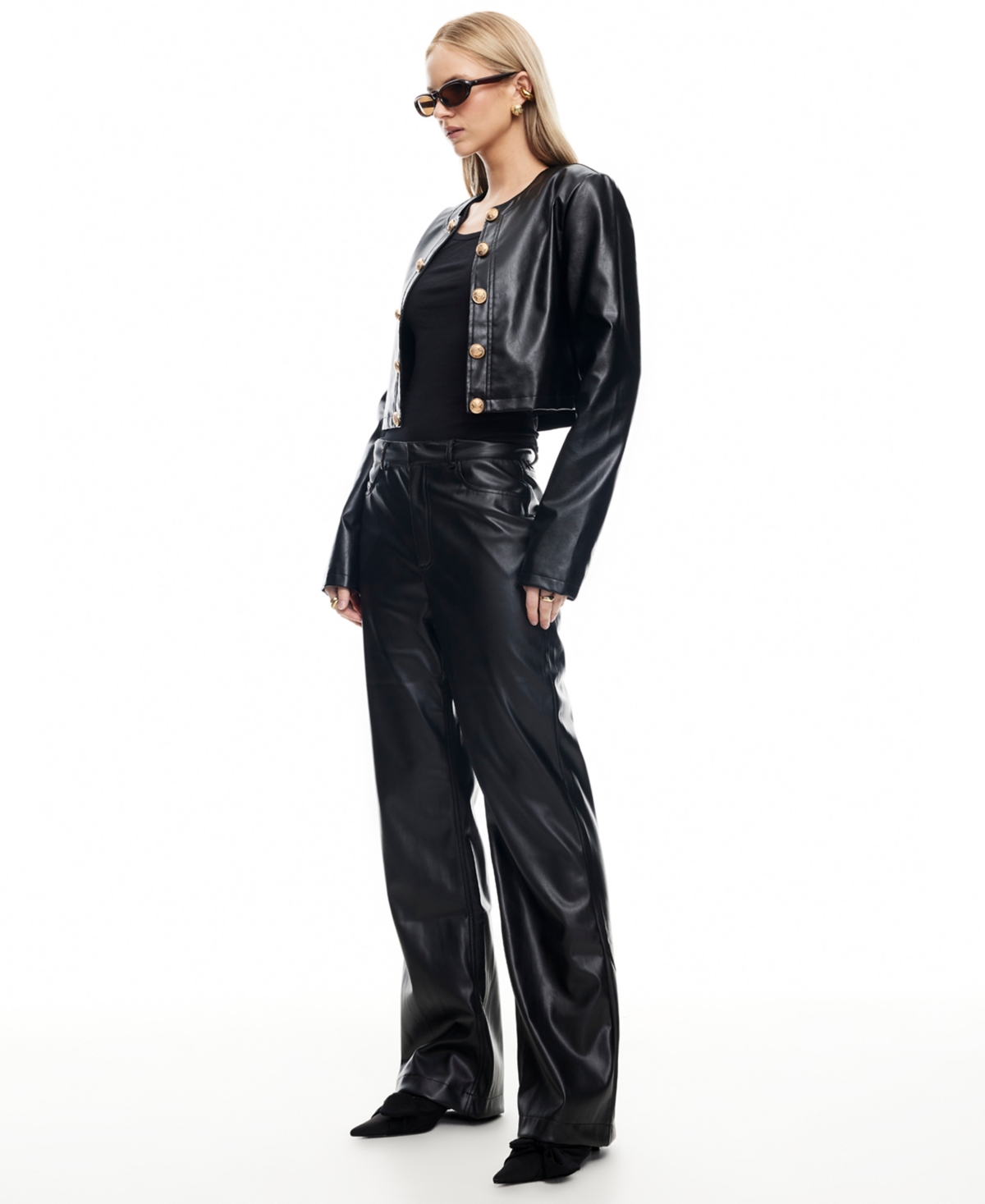 Lioness Women's Amelie Cropped Jacket In Black