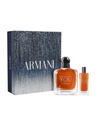 Emporio Armani Men's Stronger With You Intensely Eau de Parfum 2pc