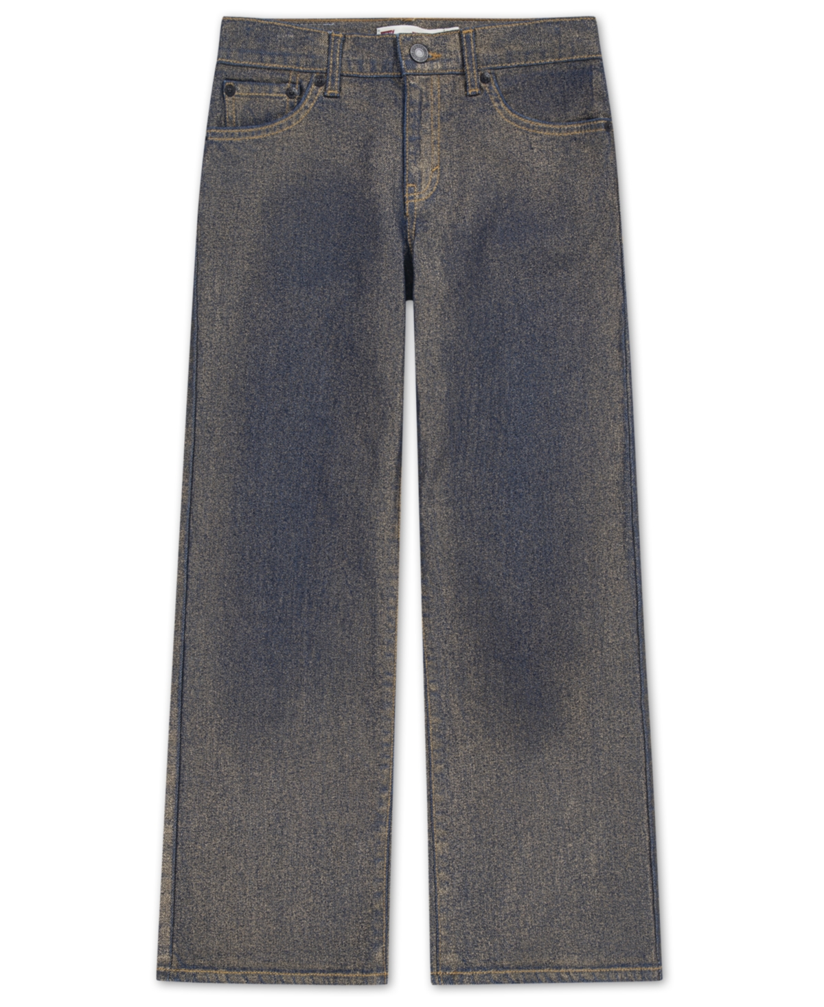 Levi's Big Girls Metallic Wide Leg Jeans