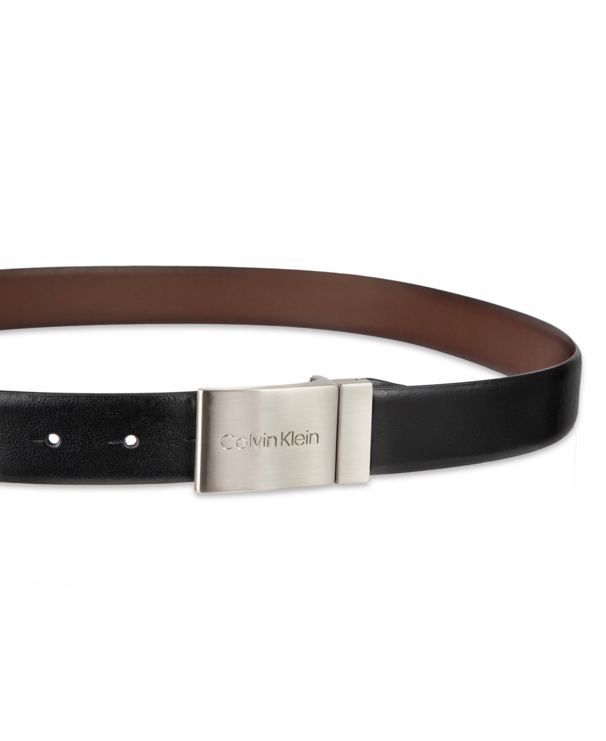 Calvin Klein Men's 2-Piece Belt Gift Set