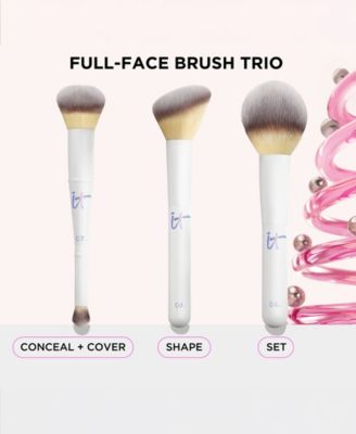  3-Pc. Unwrap Your Creativity Makeup Brush Set + Makeup Case