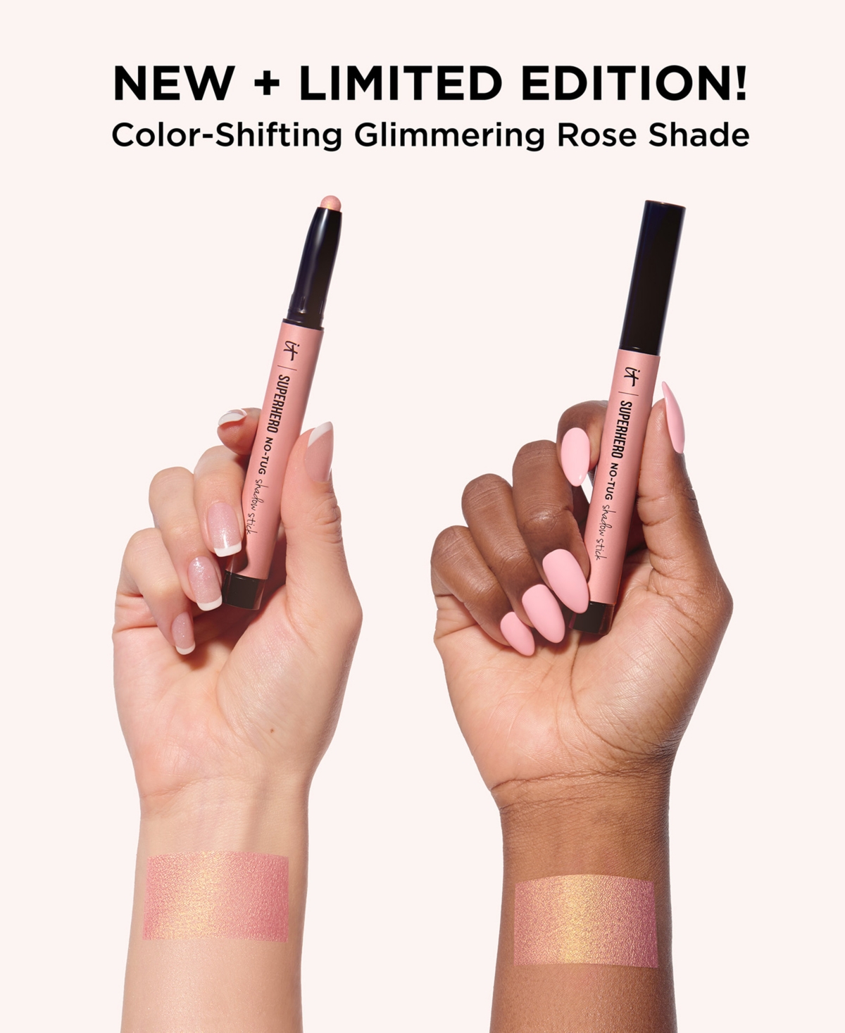 It Cosmetics Hol25 Superhero Duo 2-piece Set In Transparent