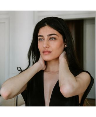 Women's Rolo Chain Necklace in 14k Gold-Plated Sterling Silver with Extender