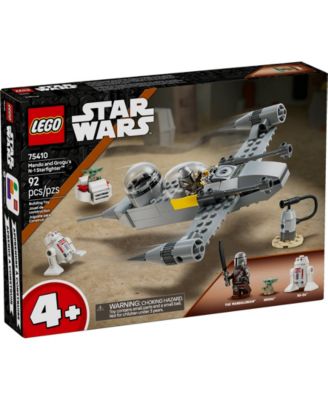 Star Wars Mando and Grogu's N-1 Starfighter Building Toy