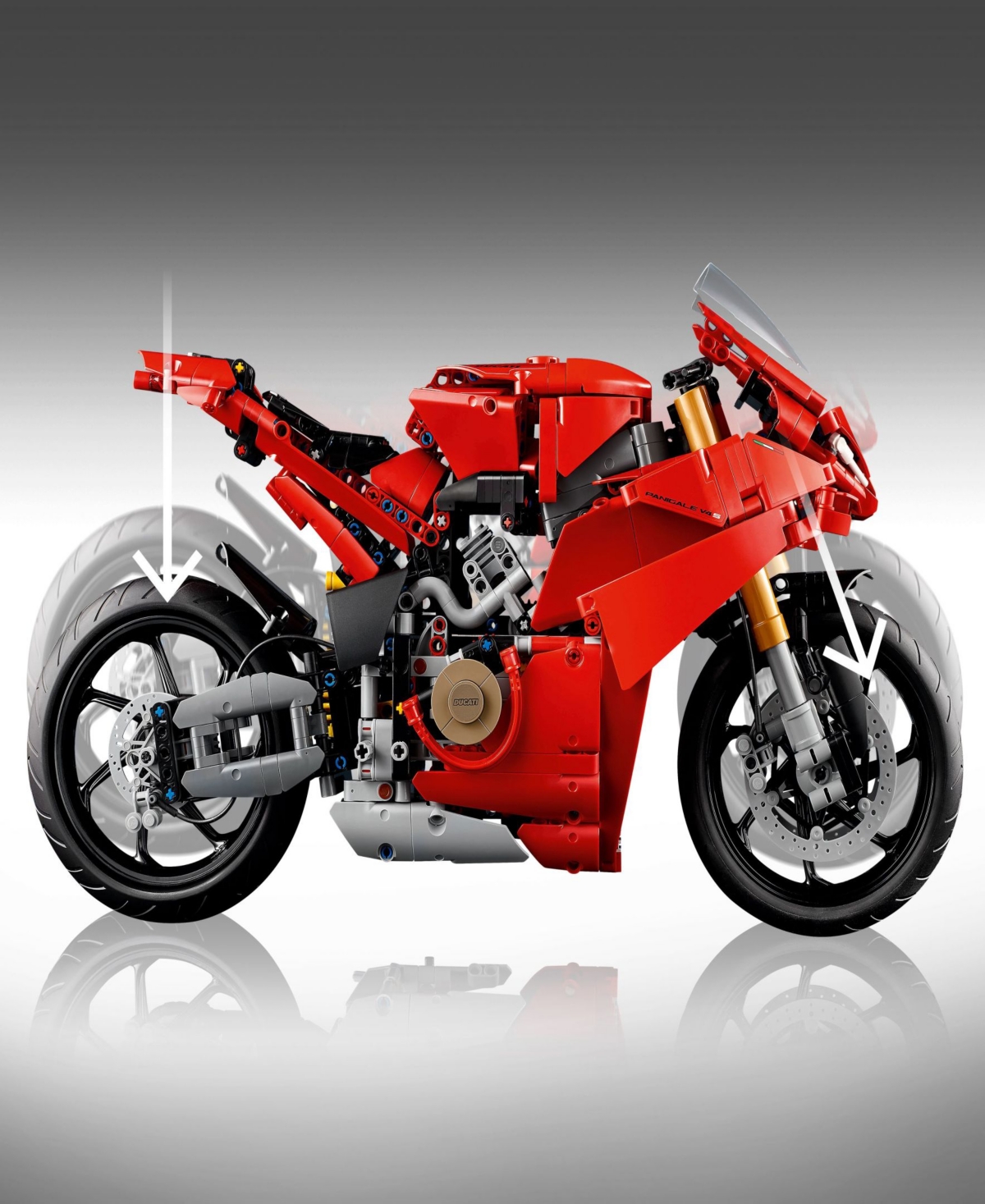 Lego Technic Ducati Panigale V4 S Motorcycle Model Building Set In Multi