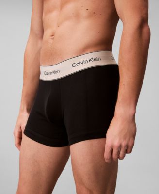 Men's 3-Pack Heritage Cotton Trunks