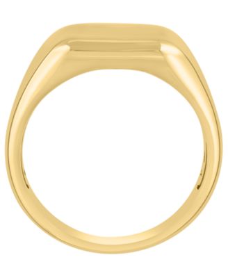 Men's 14K Gold Plated Sterling Silver Ring