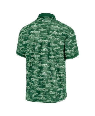 Men's Green Michigan State Spartans Sport Bay View IslandZone Polo Shirt