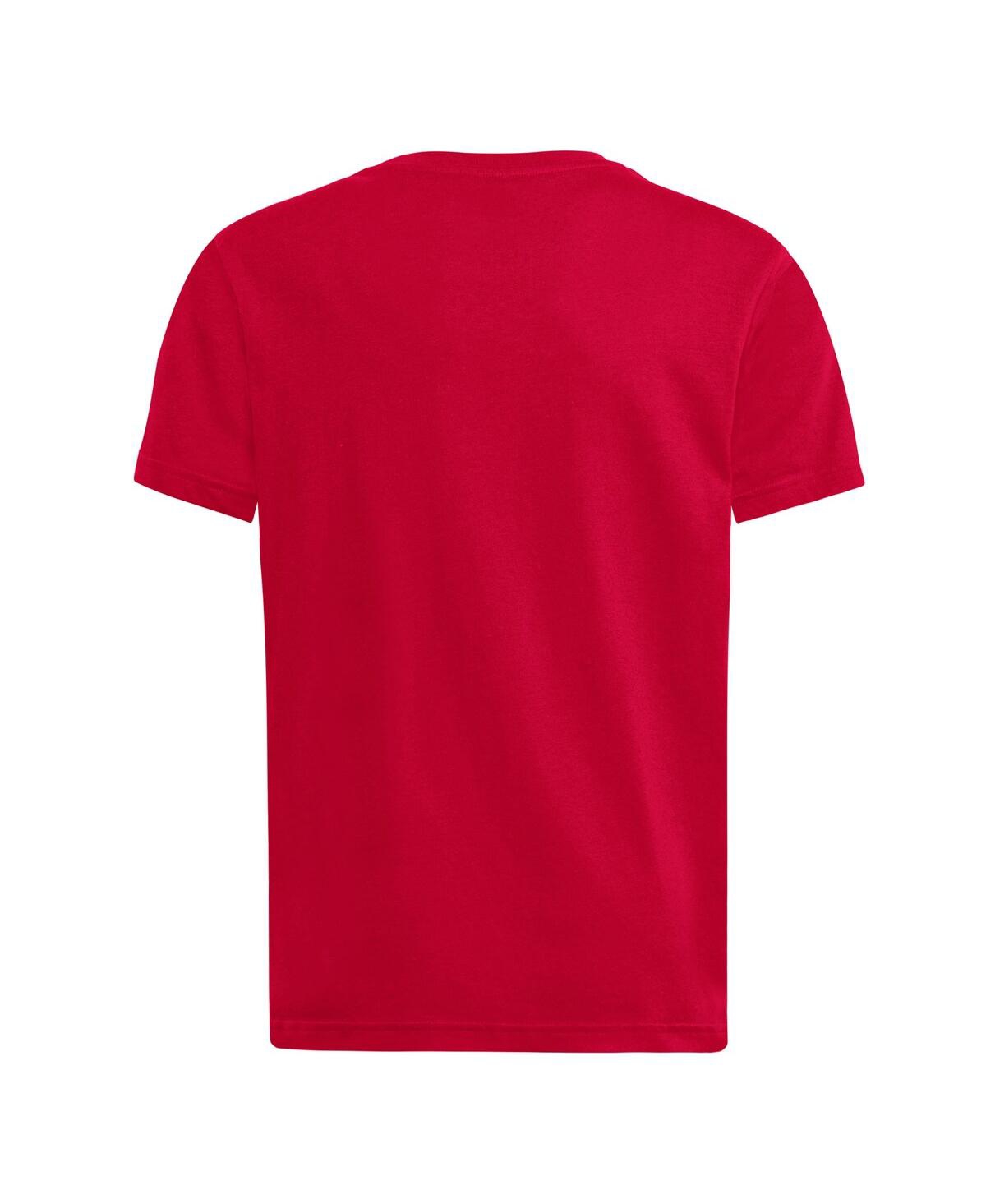 Adidas Big Boys and Girls Red Texas Tech Raiders Logo T-Shirt