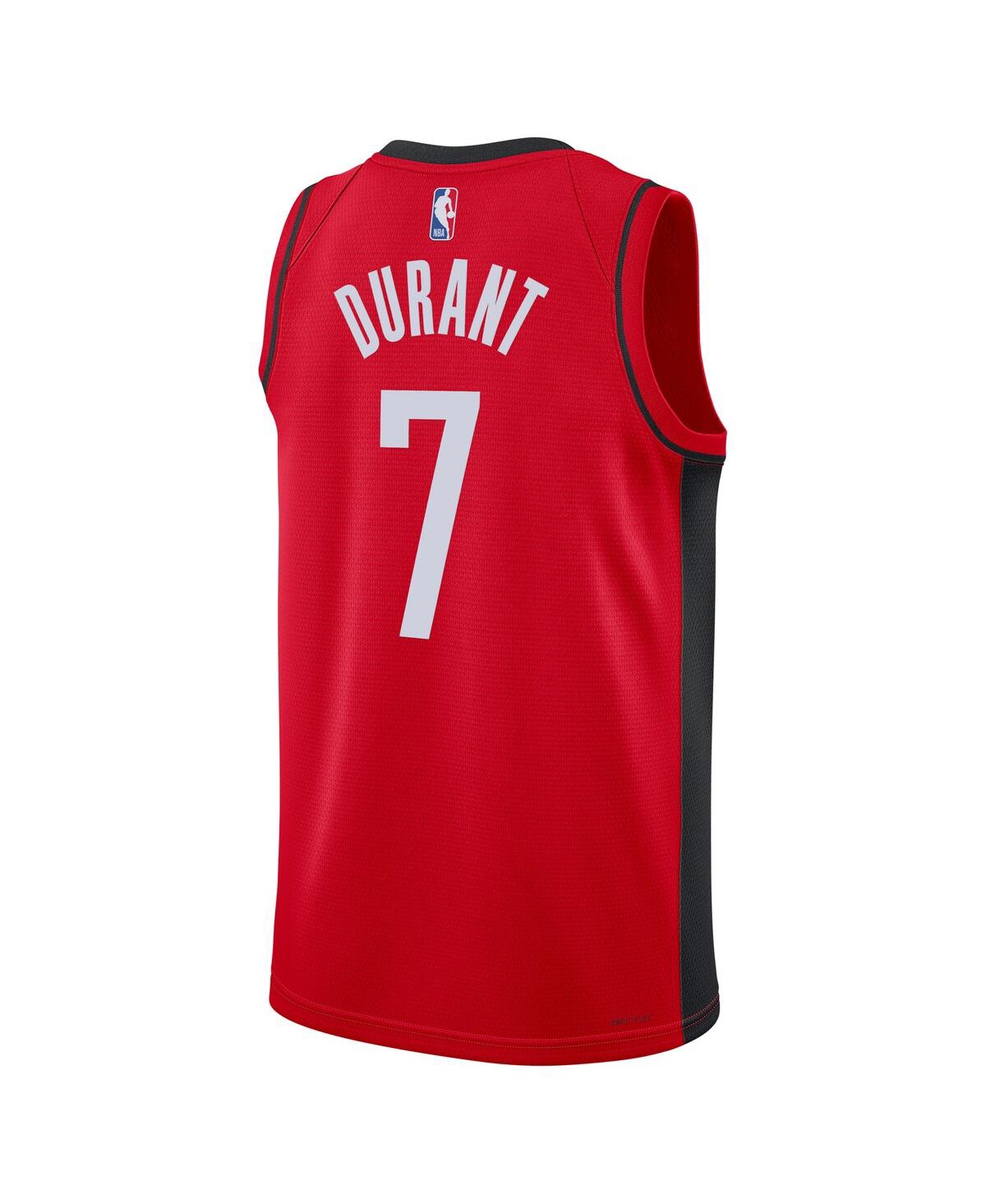 Nike Men's and Women's Kevin Durant Red Houston Rockets Swingman Player Jersey - Icon Edition