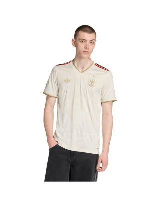 adidas - Men's Tan CR Flamengo 2025/26 Third Replica Jersey