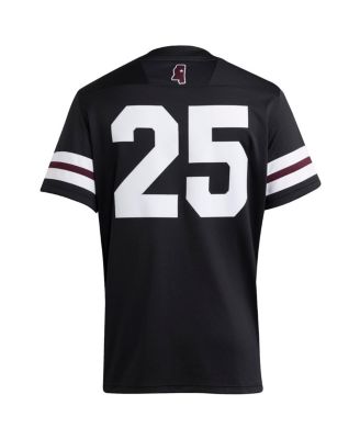 Men's 25 Black Mississippi State Bulldogs Premier Strategy Jersey
