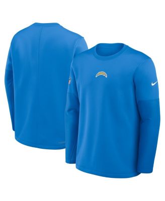 Men's Powder Blue Los Angeles Chargers Sideline Scripted to Win Performance Long Sleeve T-Shirt